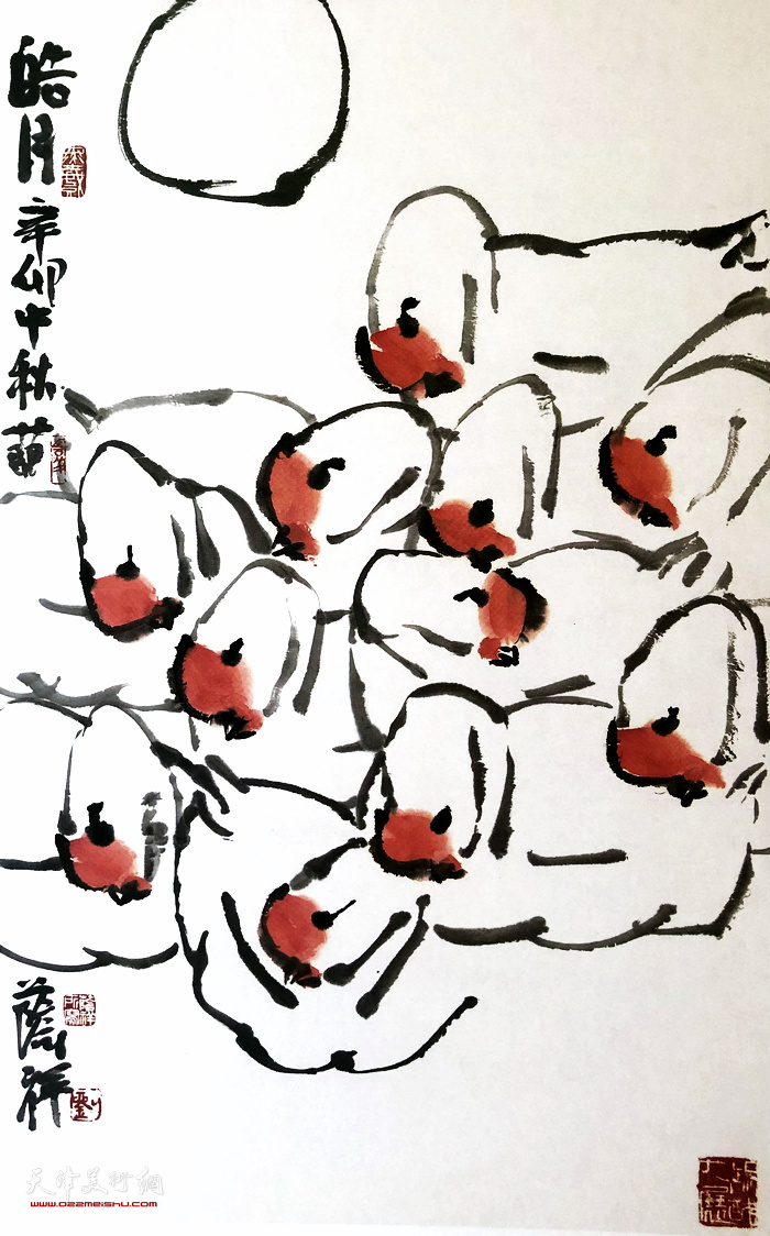 刘荫祥作品:皓月