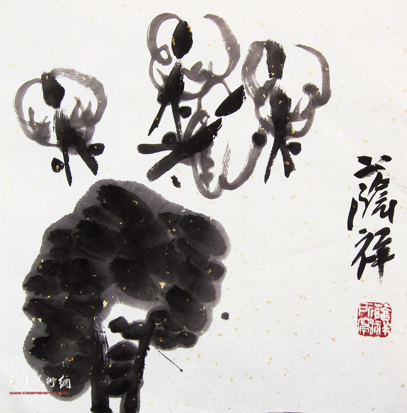 刘荫祥作品:花与蝶