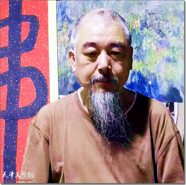 董申斌(天津),1968年4月生于天津。1996年毕业于天津美术学院高级油画研究生班。天津市美术家协会会员。天津市青年书法美术家协会会员。旺滨艺术工作室主持。