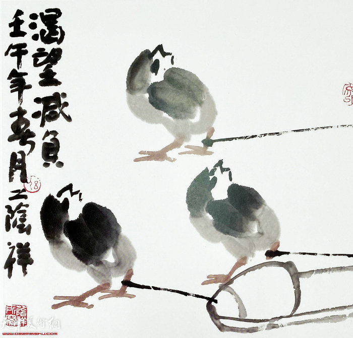 刘荫祥先生作品:《渴望减负》